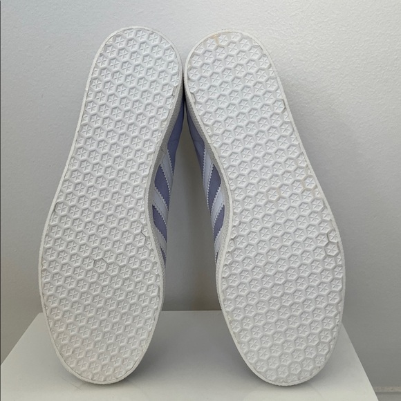 NWOT Adidas Gazelle Lavender and White Sneakers - Picture 5 of 6